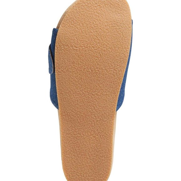 JACK ROGERS Dorothy Bow Slide Sandal Denim Women 8 - Picture 5 of 8